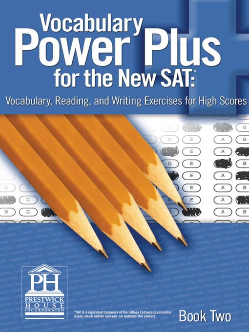 Cover image for Vocabulary Power Plus for the New SAT, Book 2